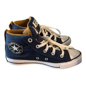 Converse Navy High-Top Sneakers